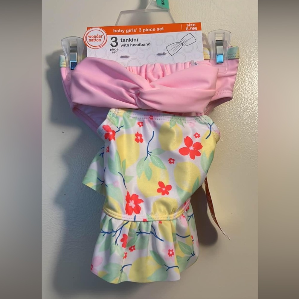 3 piece Tankini set 🌸NWT🌸